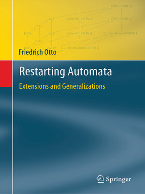 cover image of Restarting Automata